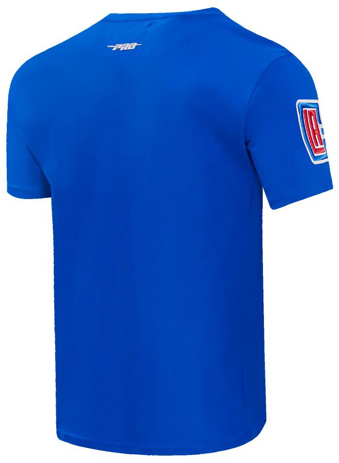 Pro Standard Men's Los Angeles Clippers Blue Classic Chenille T-Shirt product image