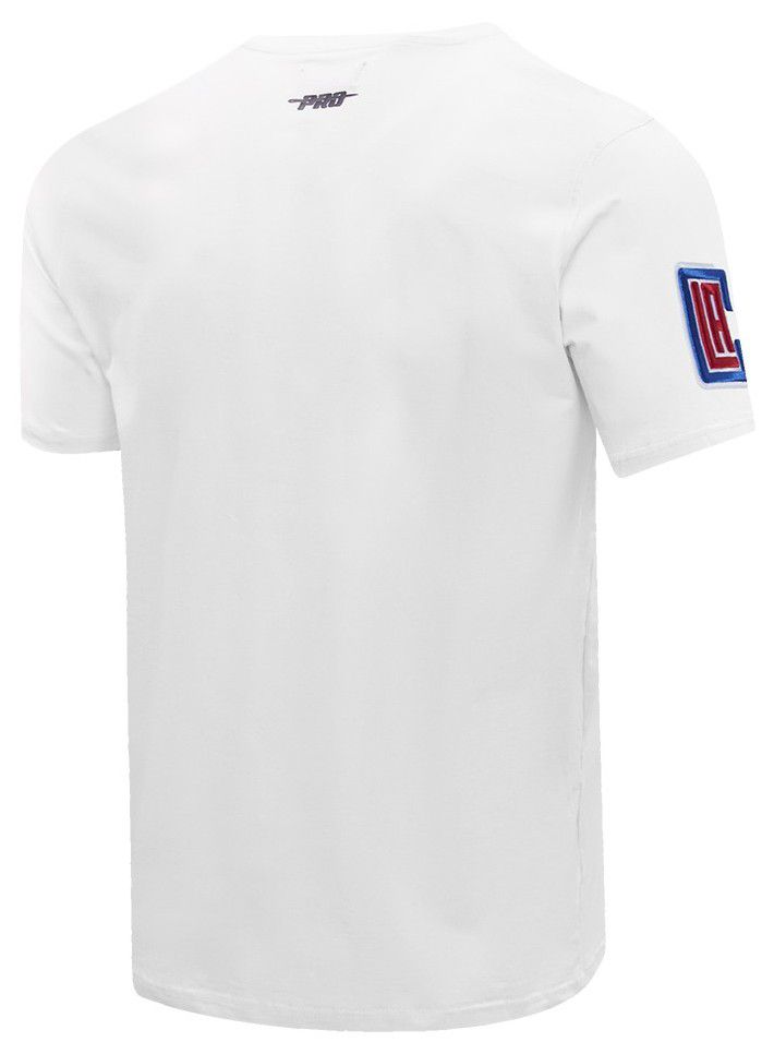 Pro Standard Men's Los Angeles Clippers White Classic Chenille T-Shirt product image