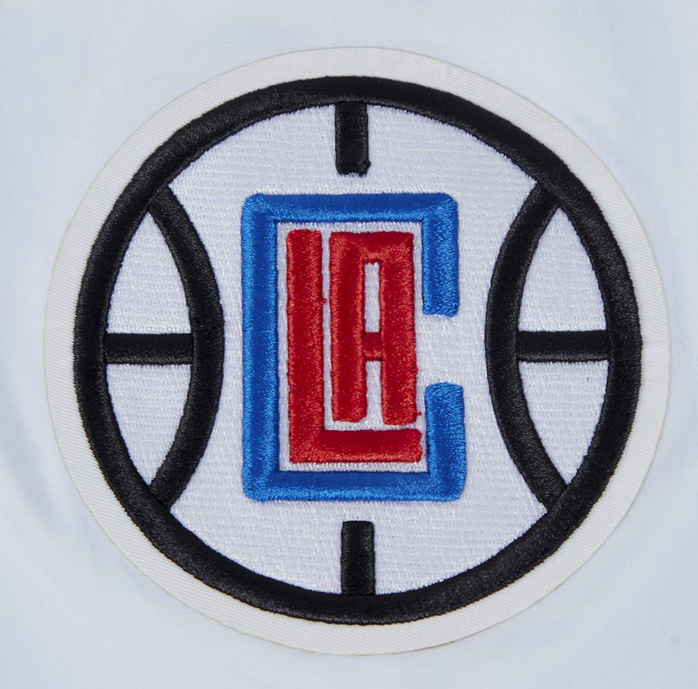 Pro Standard Men's Los Angeles Clippers White Classic Chenille T-Shirt product image