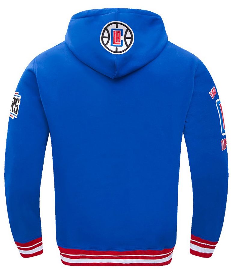 Pro Standard Men's Los Angeles Clippers Blue Retro Classic Hoodie product image