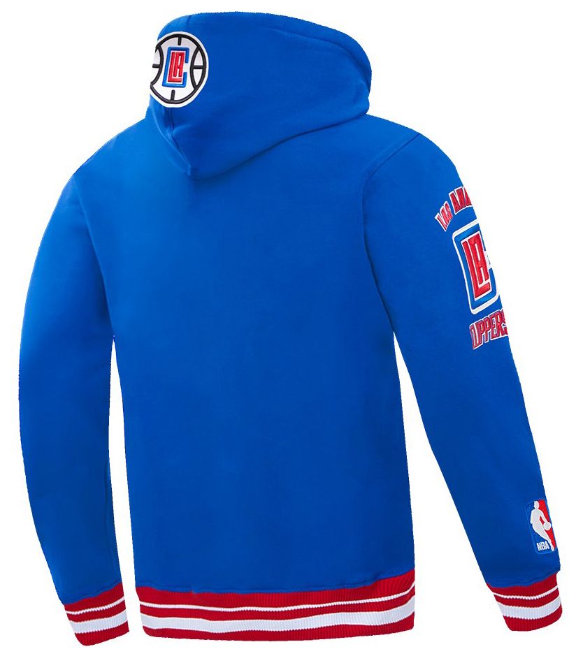 Pro Standard Men's Los Angeles Clippers Blue Retro Classic Hoodie product image