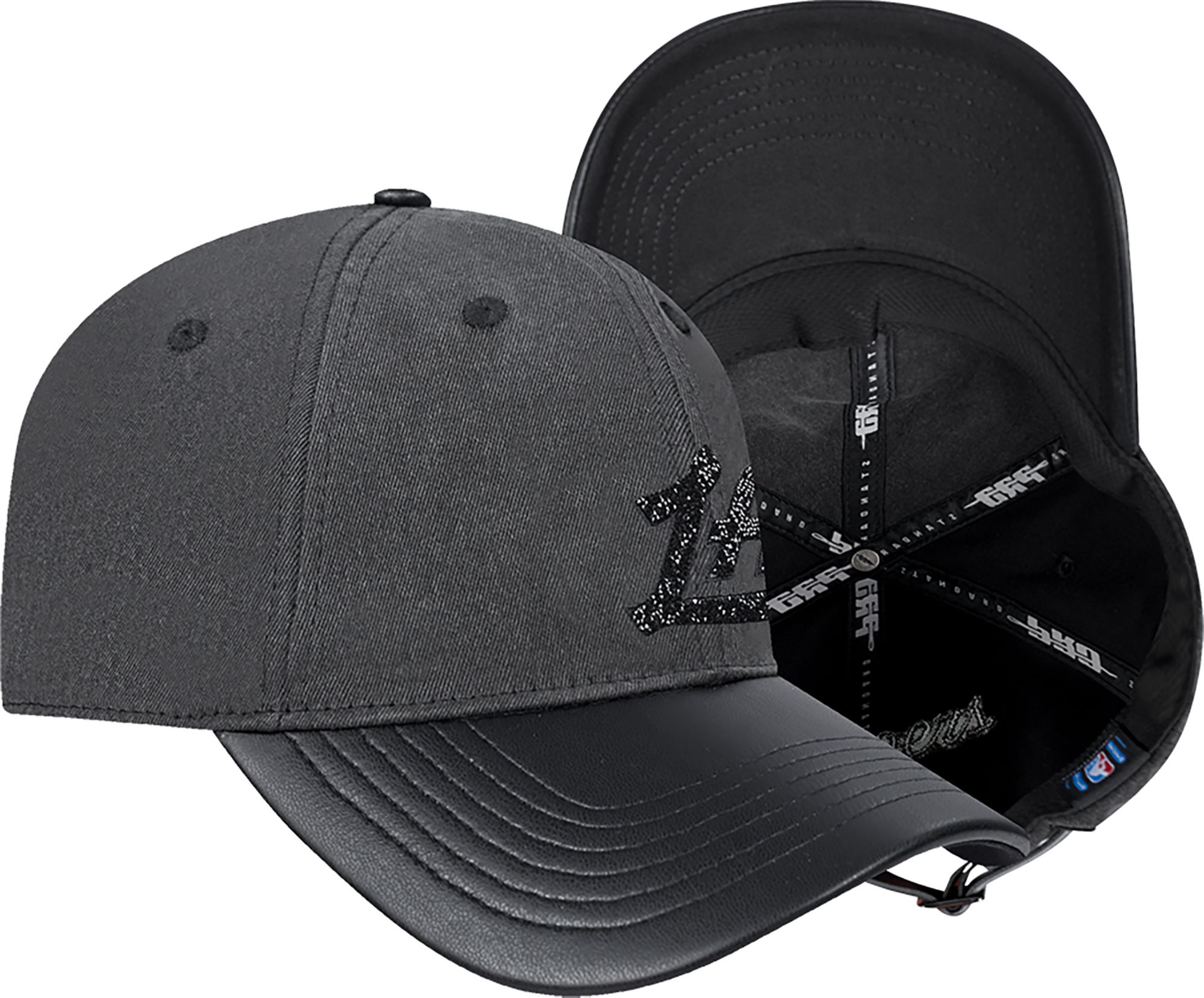 Pro Standard Women's Los Angeles Clippers Black Crystalline Strapback Hat product image
