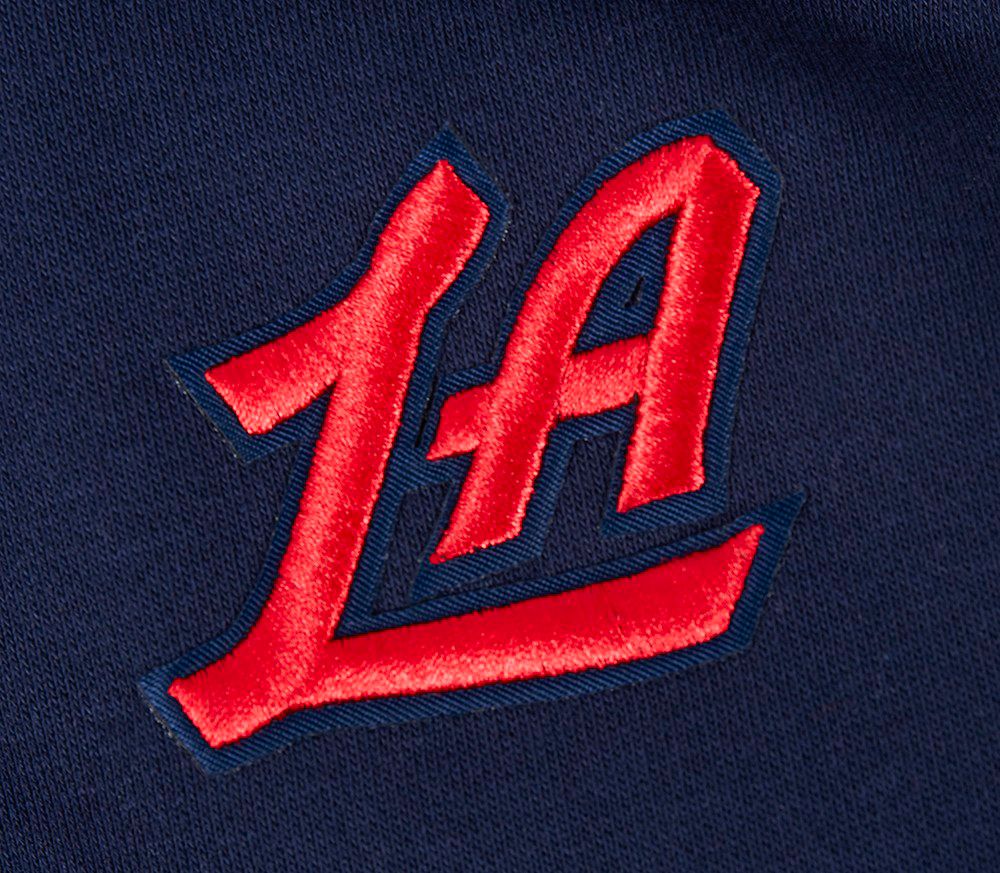 Pro Standard Women's Los Angeles Clippers Navy Classic Cropped Fleece Pullover Hoodie product image