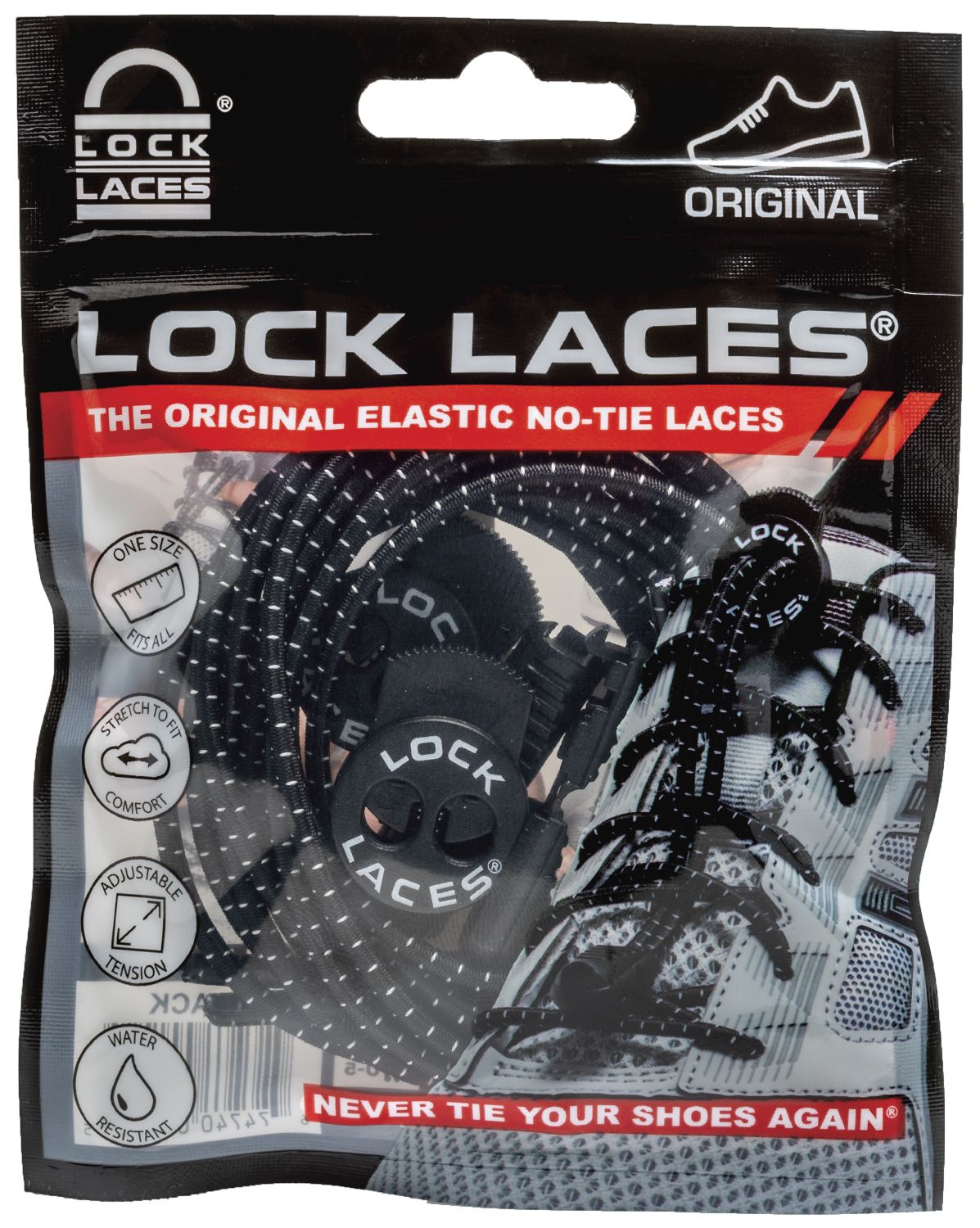 Lock Laces No-Tie Shoelaces product image