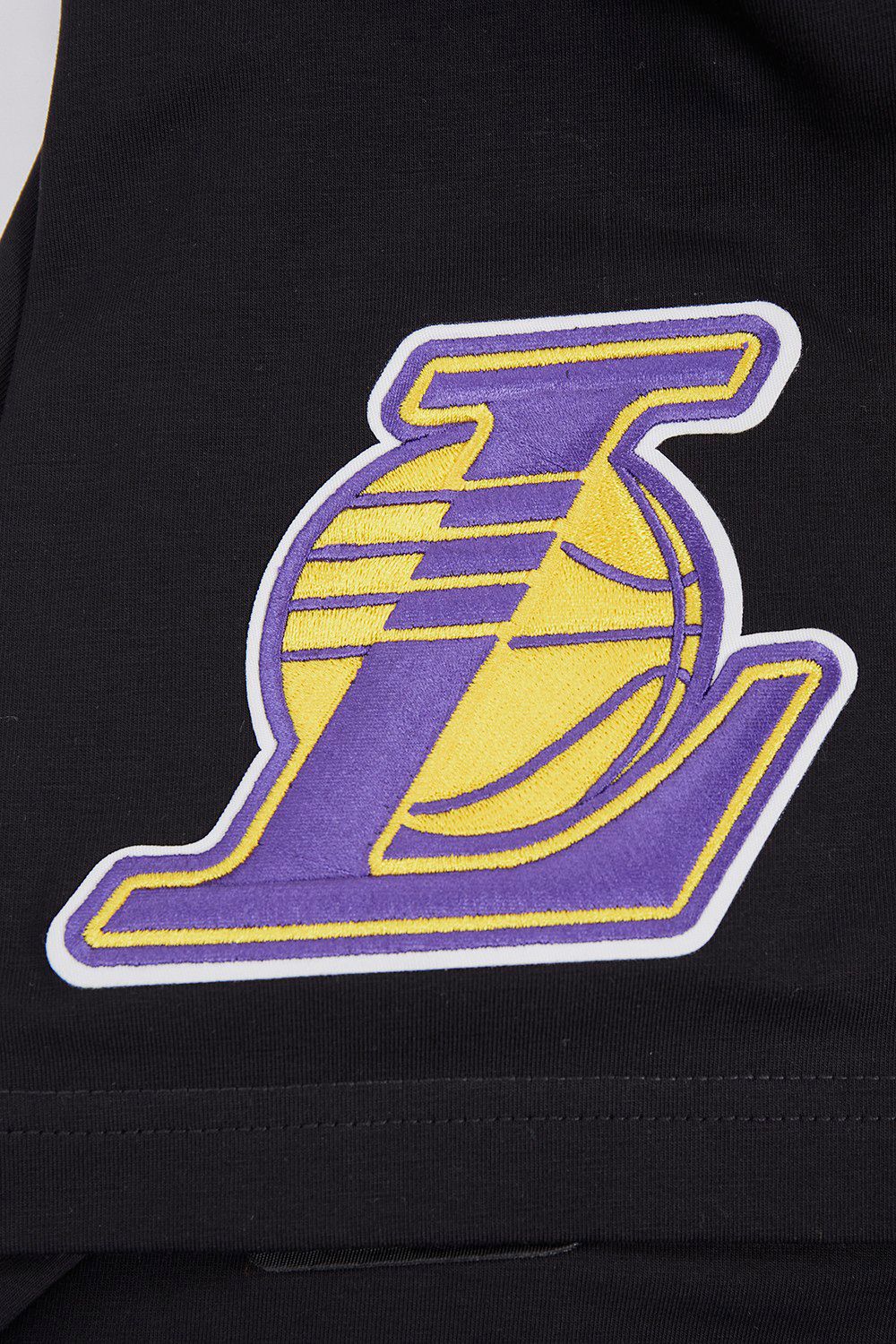 Pro Standard Men's Los Angeles Lakers Black Old English Short Sleeve T-Shirt product image