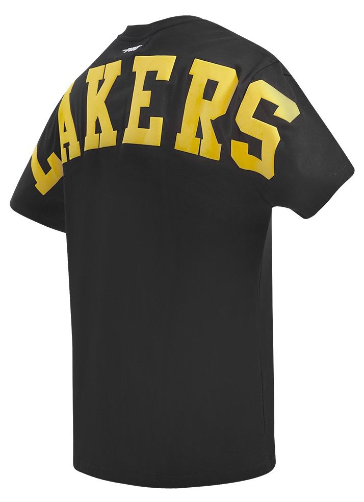 Pro Standard Men's Los Angeles Lakers Black Wingspan Drop Shoulder Short Sleeve T-Shirt product image