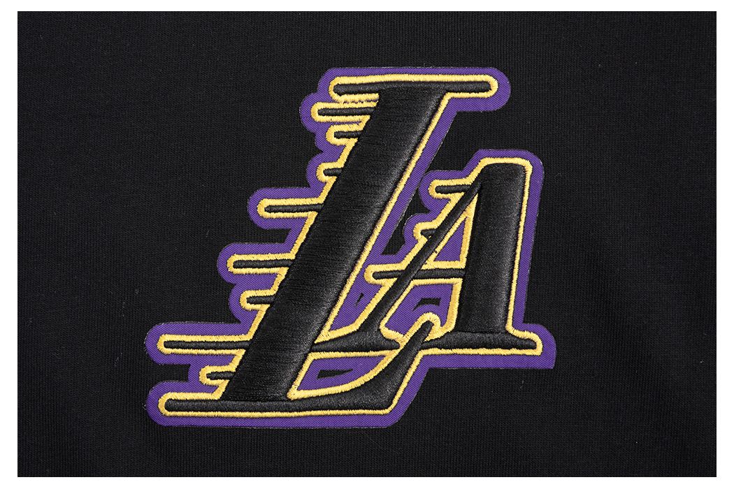 Pro Standard Men's Los Angeles Lakers Black Wingspan Drop Shoulder Short Sleeve T-Shirt product image