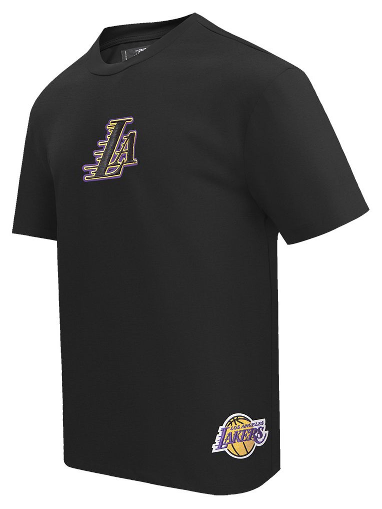 Pro Standard Men's Los Angeles Lakers Black Wingspan Drop Shoulder Short Sleeve T-Shirt product image