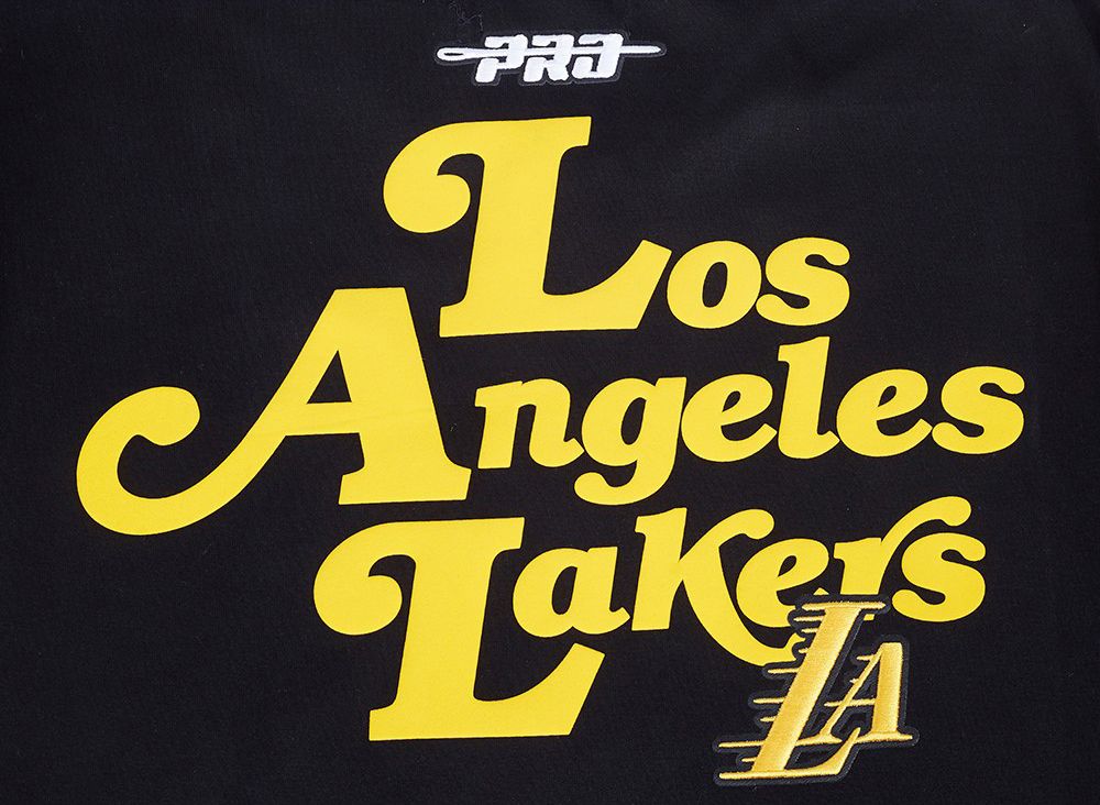 Pro Standard Men's Los Angeles Lakers Black Souvenir Warm Up Jacket product image
