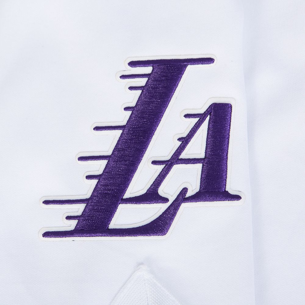 Pro Standard Men's Los Angeles Lakers White Souvenir Warm Up Jacket product image