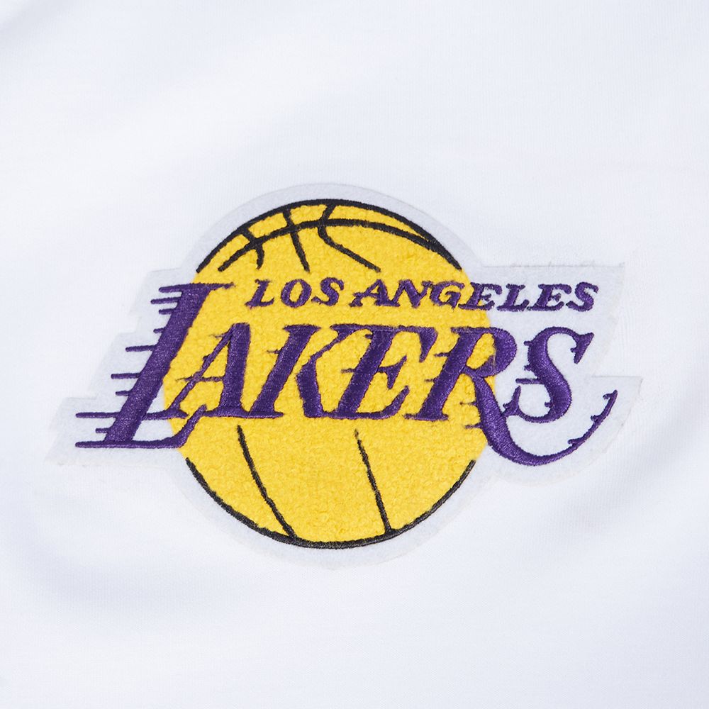 Pro Standard Men's Los Angeles Lakers White Souvenir Warm Up Jacket product image