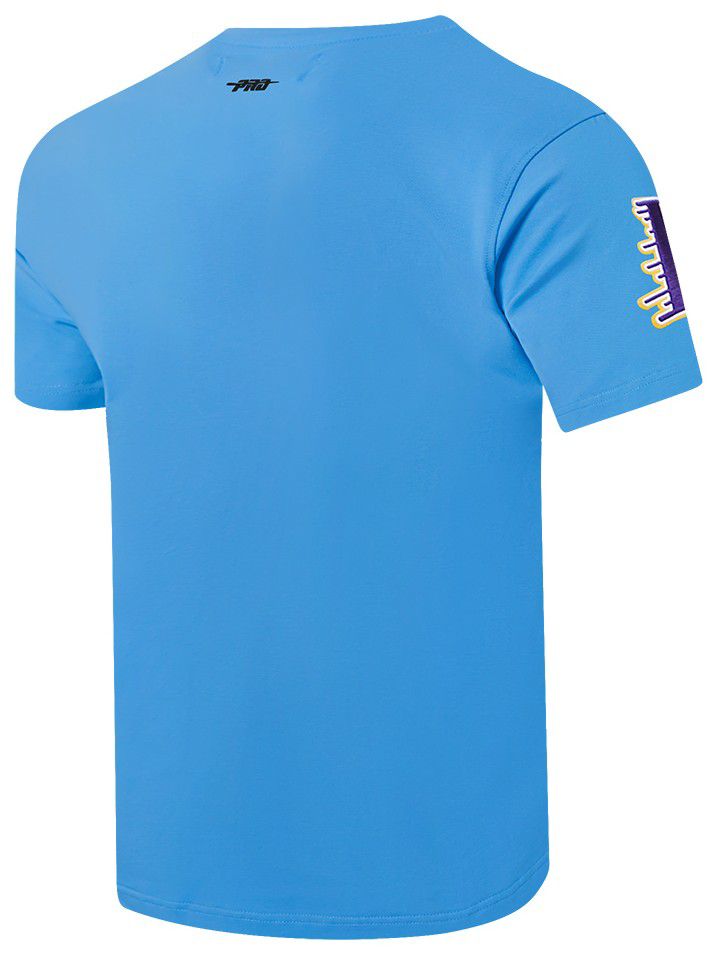 Pro Standard Men's Los Angeles Lakers Blue Classic Chenille T-Shirt product image