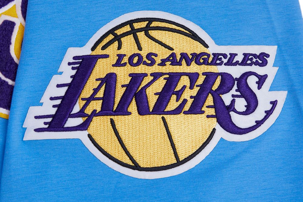 Pro Standard Men's Los Angeles Lakers Blue Classic Chenille T-Shirt product image