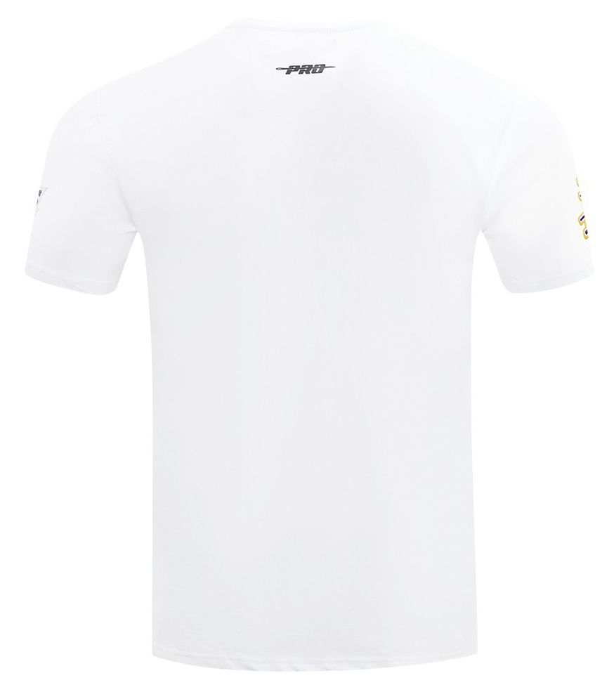 Pro Standard Men's Los Angeles Lakers White Classic Chenille T-Shirt product image