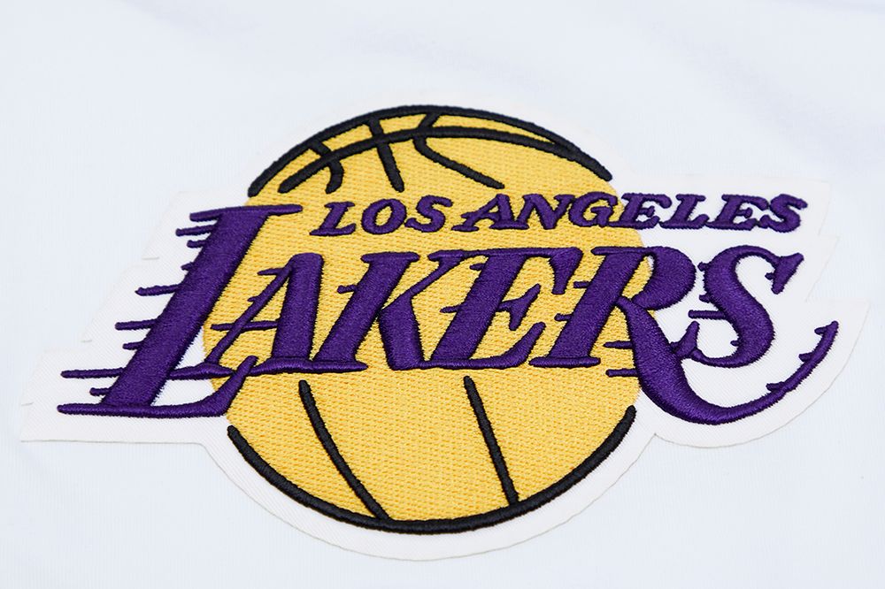 Pro Standard Men's Los Angeles Lakers White Classic Chenille T-Shirt product image