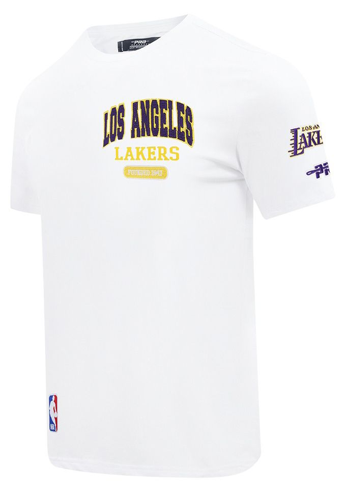Pro Standard Men's Los Angeles Lakers White City Arch T-Shirt product image