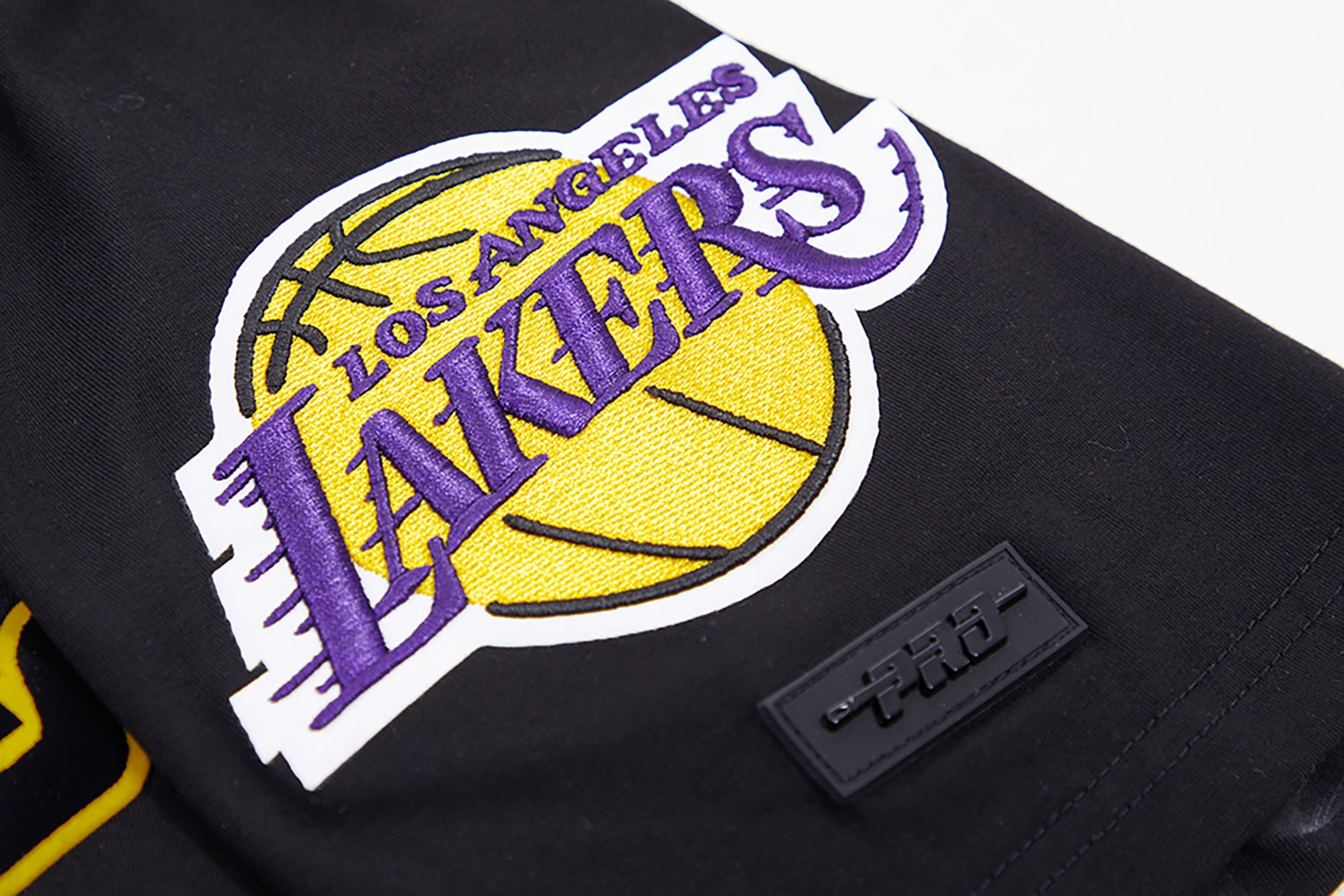 Pro Standard Men's Los Angeles Lakers Black Bristle T-Shirt product image