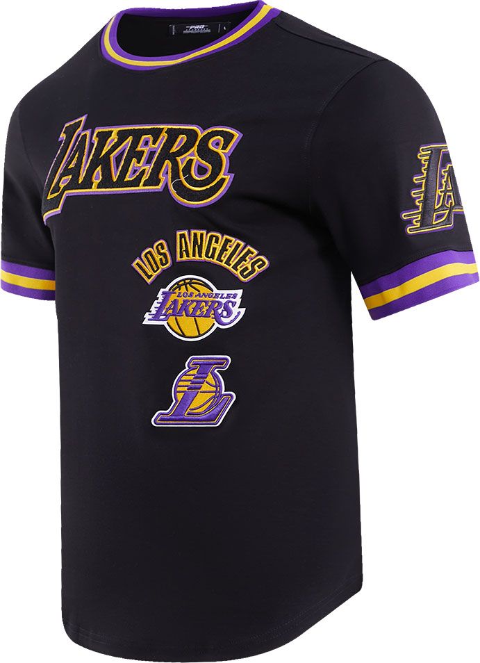 Pro Standard Adult Los Angeles Lakers Black Retro T-Shirt product image