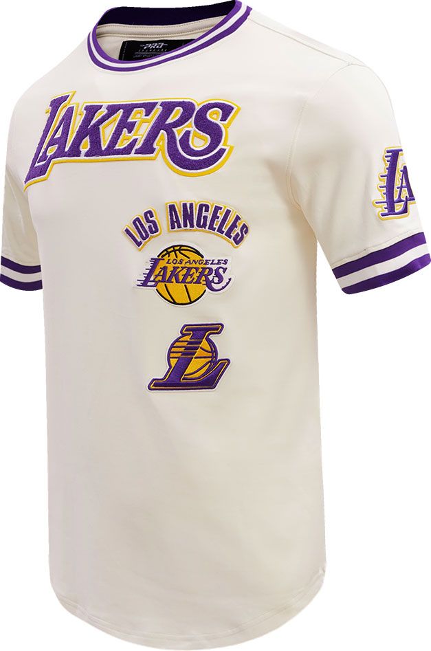 Pro Standard Adult Los Angeles Lakers White Retro T-Shirt product image