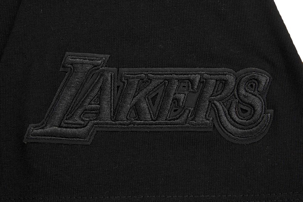 Pro Standard Men's Los Angeles Lakers Black Neutral Drop Shoulder Short Sleeve T-Shirt product image