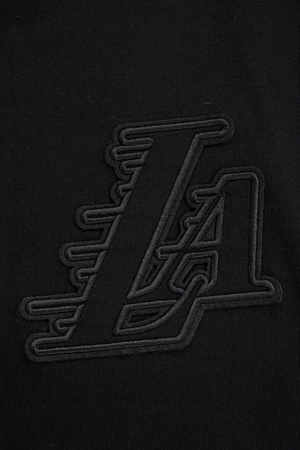 Pro Standard Men's Los Angeles Lakers Black Neutral Drop Shoulder Short Sleeve T-Shirt product image