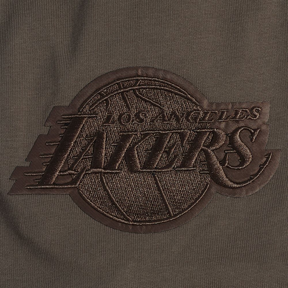 Pro Standard Men's Los Angeles Lakers Taupe Neutral Drop Shoulder Short Sleeve T-Shirt product image