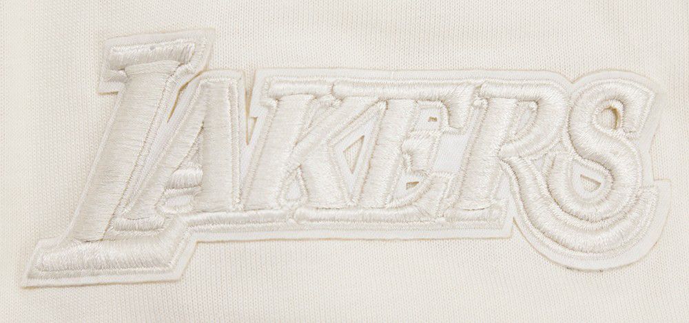 Pro Standard Men's Los Angeles Lakers Off White Neutral Drop Shoulder Short Sleeve T-Shirt product image