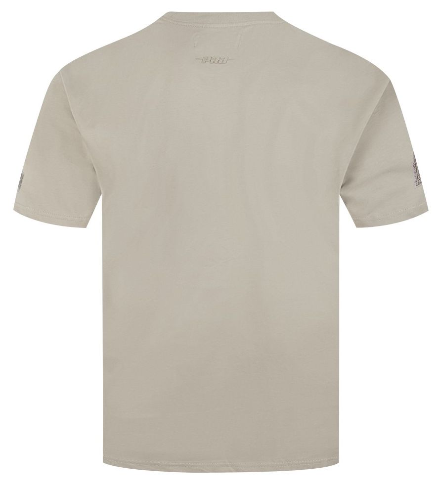 Pro Standard Men's Los Angeles Lakers Taupe Neutral Drop Shoulder Short Sleeve T-Shirt product image