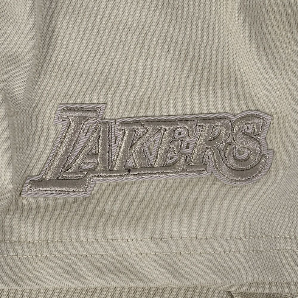 Pro Standard Men's Los Angeles Lakers Taupe Neutral Drop Shoulder Short Sleeve T-Shirt product image