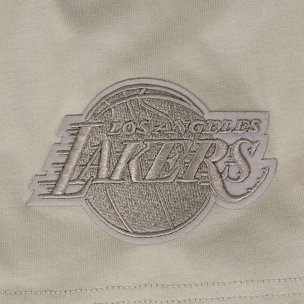 Pro Standard Men's Los Angeles Lakers Taupe Neutral Drop Shoulder Short Sleeve T-Shirt product image