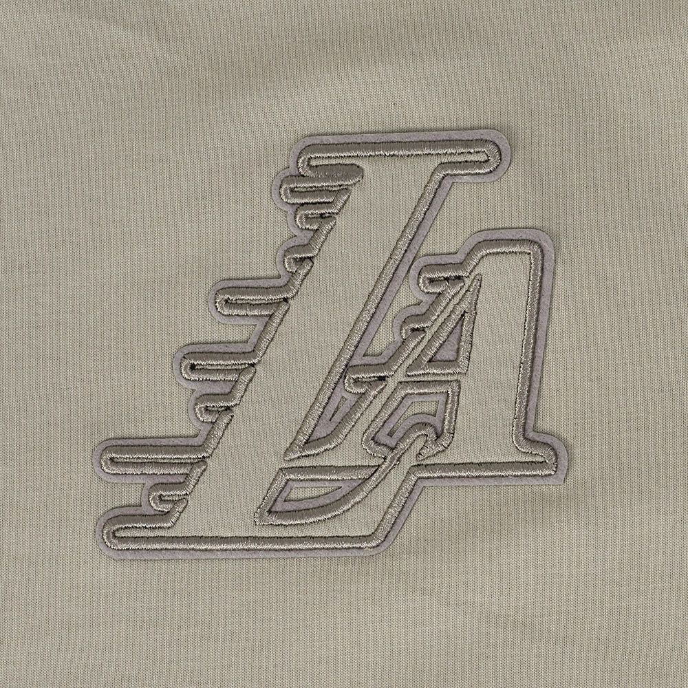 Pro Standard Men's Los Angeles Lakers Taupe Neutral Drop Shoulder Short Sleeve T-Shirt product image