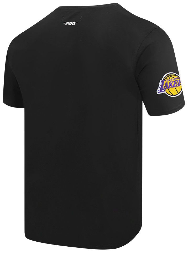 Pro Standard Men's Los Angeles Lakers Black Lebron James #23 Drive Short Sleeve T-Shirt product image