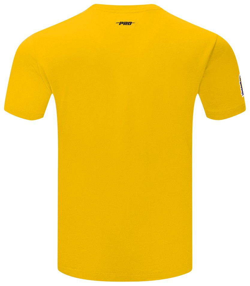 Pro Standard Men's Los Angeles Lakers LeBron James Yellow T-Shirt product image