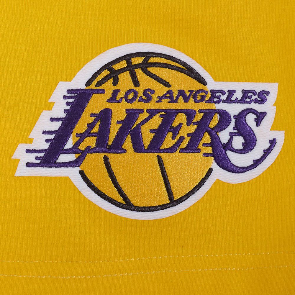 Pro Standard Men's Los Angeles Lakers LeBron James Yellow T-Shirt product image