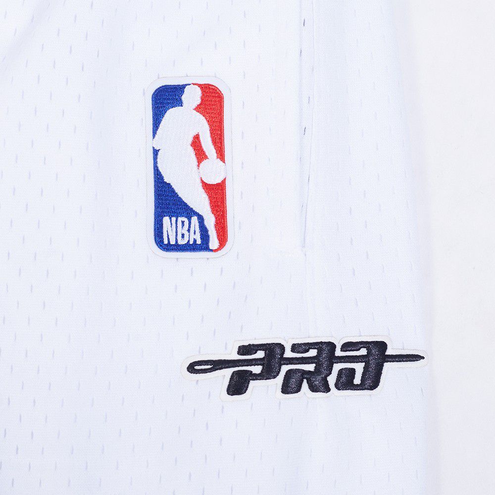 Pro Standard Men's Los Angeles Lakers White Souvenir Mesh Shorts product image