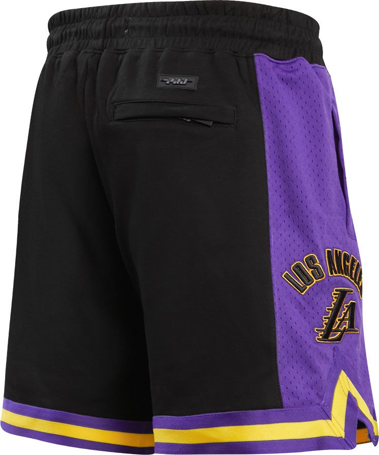 Pro Standard Adult Los Angeles Lakers Black Retro Shorts product image