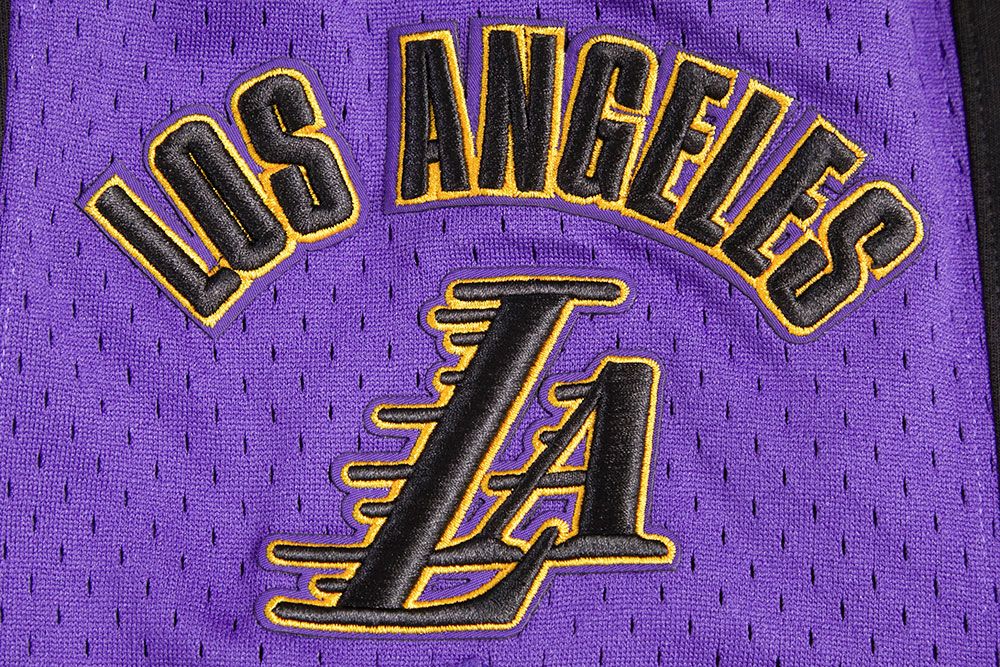 Pro Standard Adult Los Angeles Lakers Black Retro Shorts product image