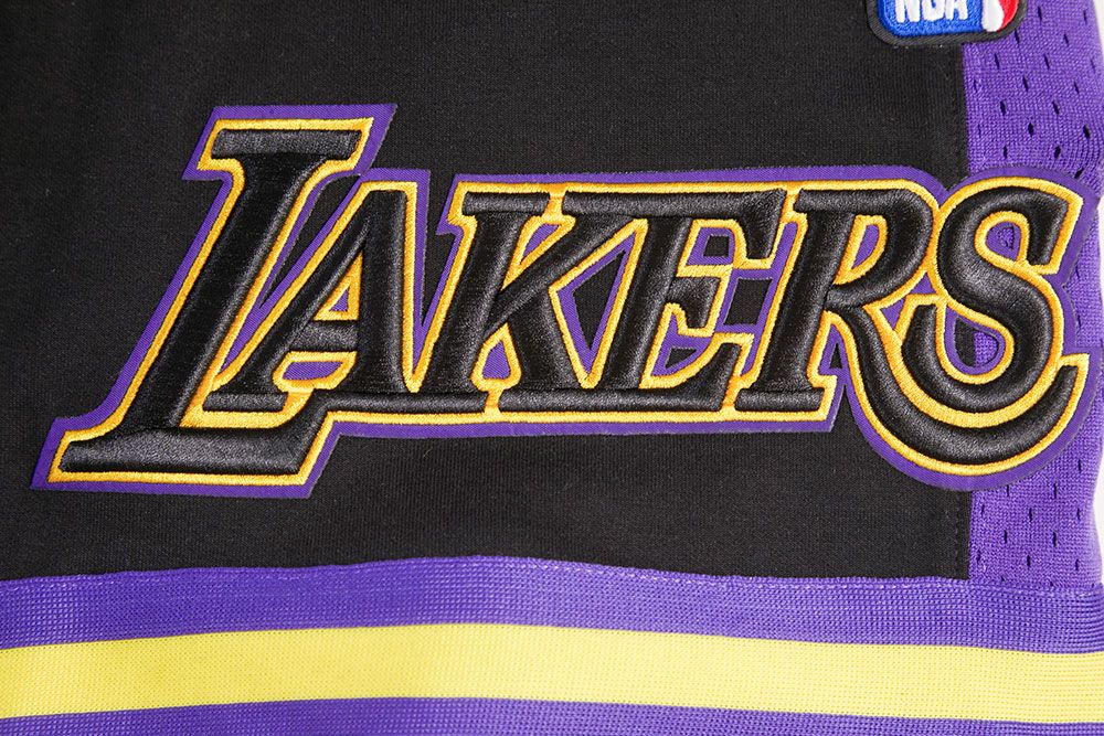 Pro Standard Adult Los Angeles Lakers Black Retro Shorts product image