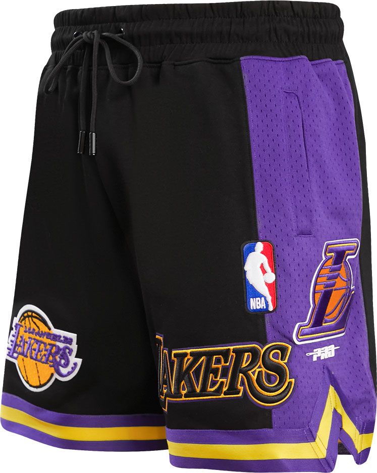 Pro Standard Adult Los Angeles Lakers Black Retro Shorts product image