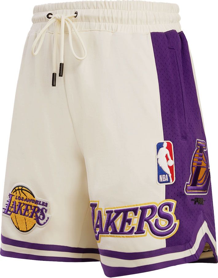 Pro Standard Adult Los Angeles Lakers White Retro Shorts product image