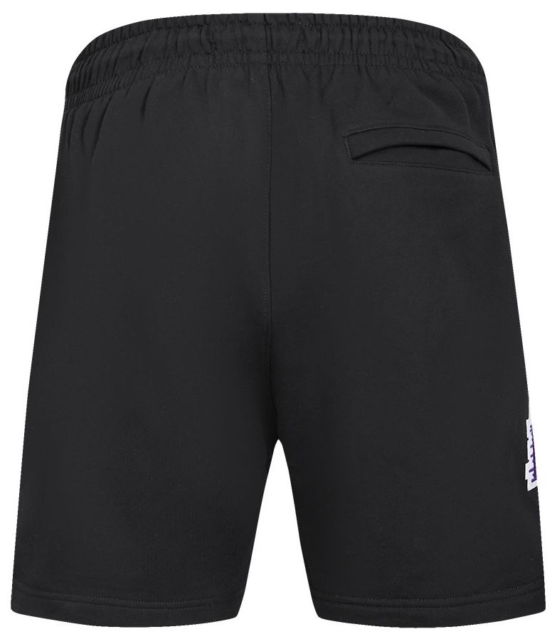 Pro Standard Men's Los Angeles Lakers Black Classic Fleece Shorts product image