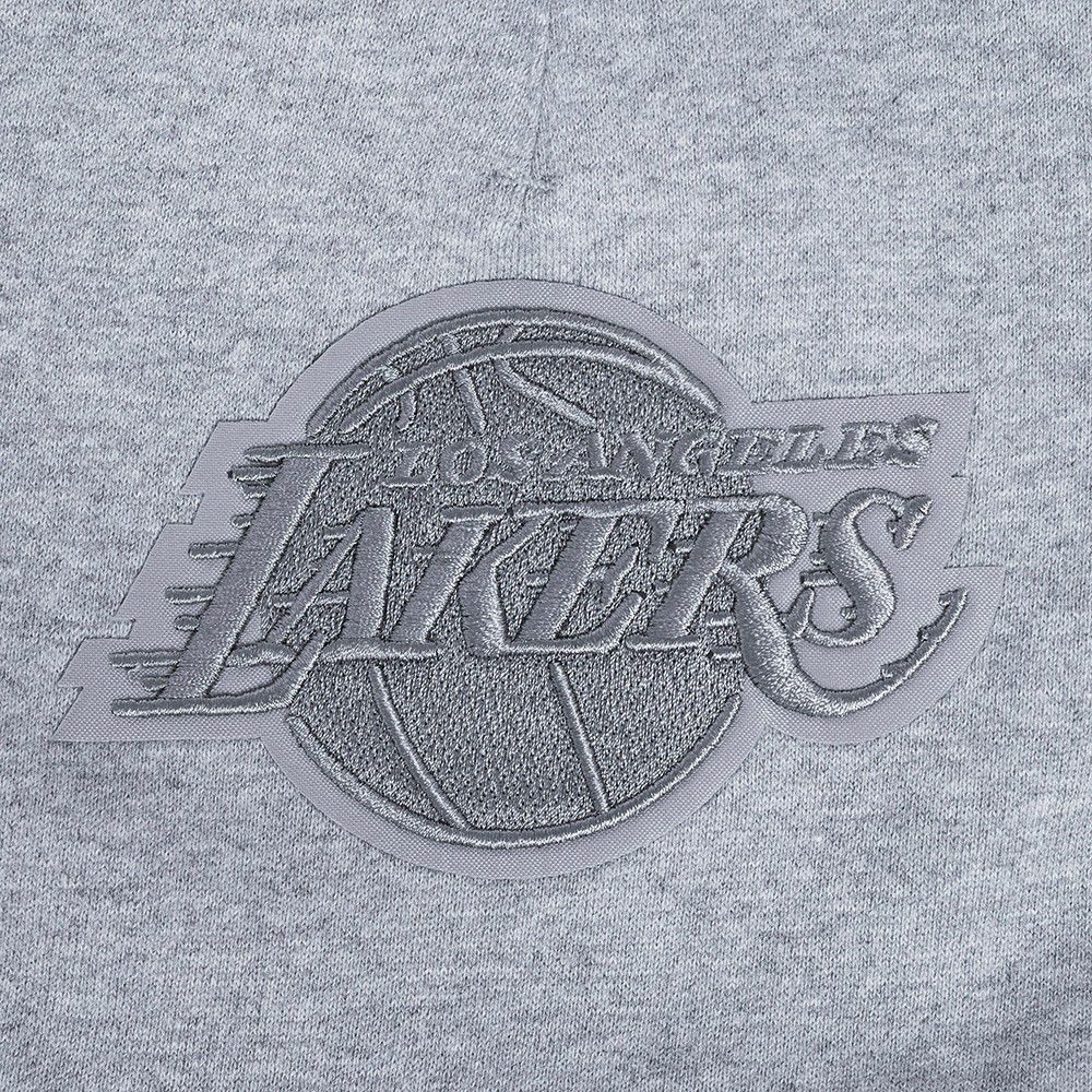 Pro Standard Men's Los Angeles Lakers Gray Neutral Fleece Shorts product image