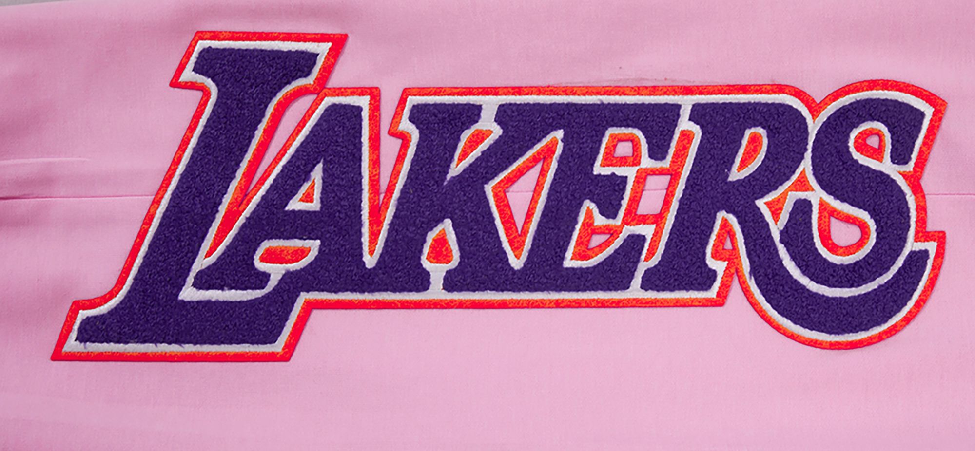 Pro Standard Men's Los Angeles Lakers Pink Chenille Joggers product image