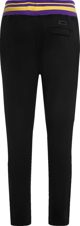 Pro Standard Adult Los Angeles Lakers Black Retro Fleece Sweatpants product image