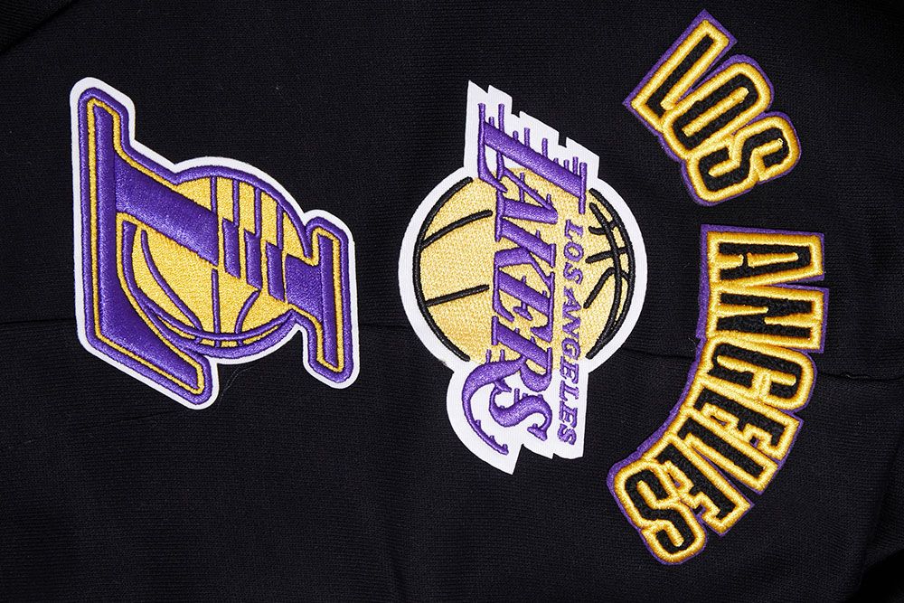 Pro Standard Adult Los Angeles Lakers Black Retro Fleece Sweatpants product image