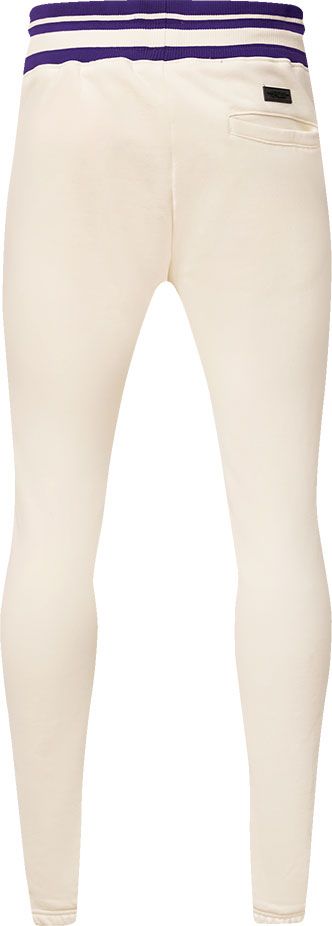 Pro Standard Adult Los Angeles Lakers White Retro Fleece Sweatpants product image