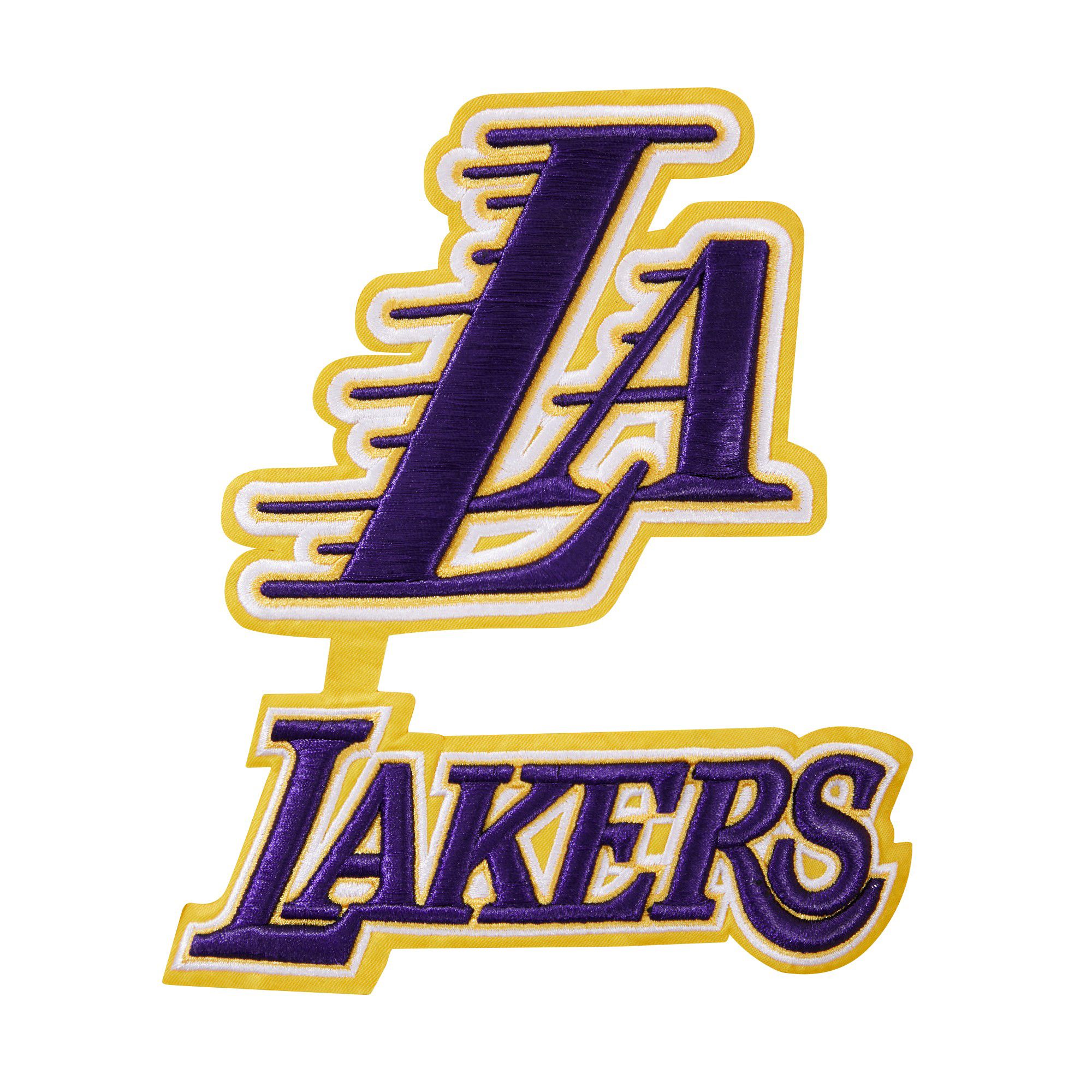 Pro Standard Men's Los Angeles Lakers White Classic Chenille Pullover Hoodie product image