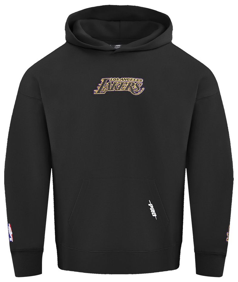 Pro Standard Men's Los Angeles Lakers Black Wingspan Drop Shoulder Hoodie product image