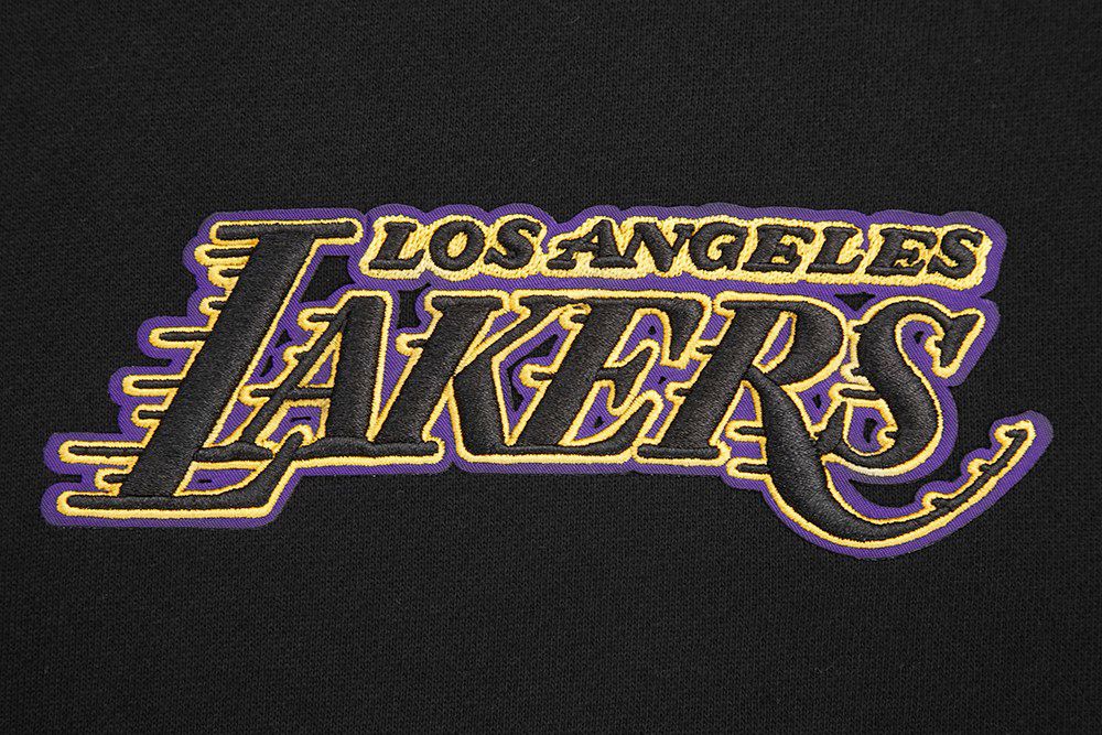 Pro Standard Men's Los Angeles Lakers Black Wingspan Drop Shoulder Fleece Crewneck Sweatshirt product image