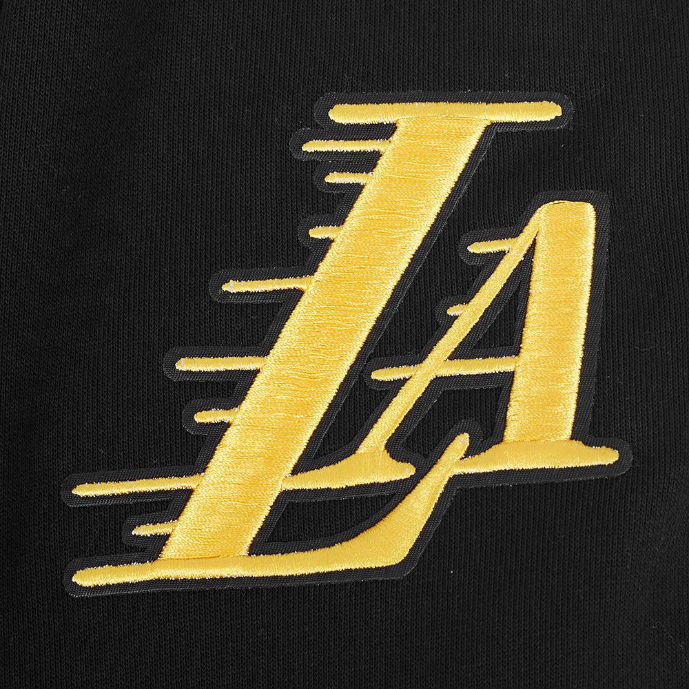 Pro Standard Men's Los Angeles Lakers Black Souvenir Fleece Pullover Hoodie product image